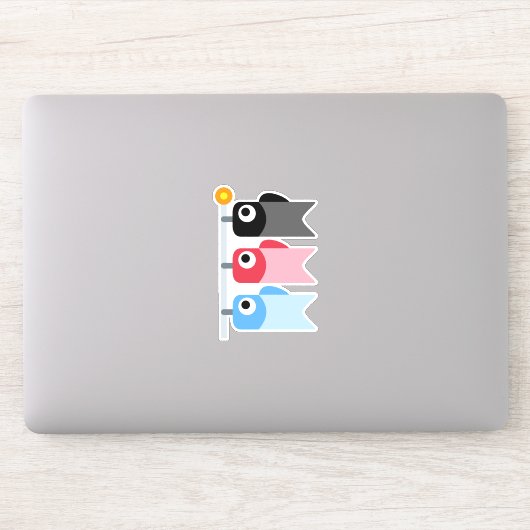 Cartoon Icoon Koinobori Sticker (Computer)