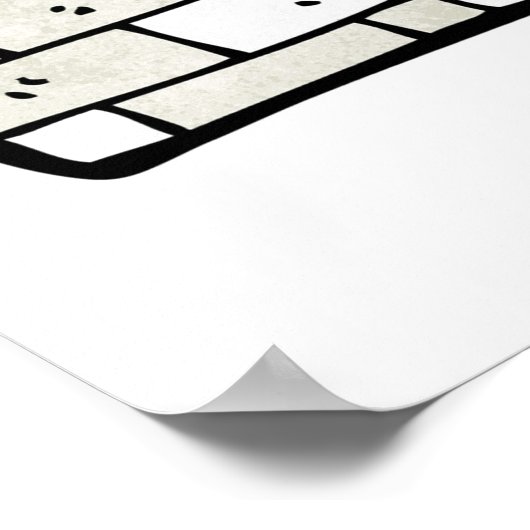 cartoon igloo poster (Hoek)