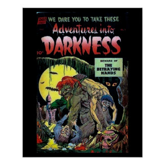 Cartoon Illustrated Comic Perfect Poster