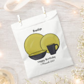 Cartoon illustratie tableware instellen bedankzakje (Geknipt)