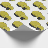 Cartoon illustratie tableware instellen cadeaupapier (Hoek)