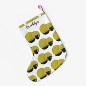 Cartoon illustratie tableware instellen kleine kerstsok (Achterkant (Hangend))