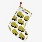 Cartoon illustratie tableware instellen kleine kerstsok (Voorkant (Hangend))