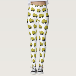 Cartoon illustratie tableware instellen leggings