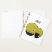 Cartoon illustratie tableware instellen planner (Display)