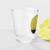 Cartoon illustratie tableware instellen shot glas (Links)