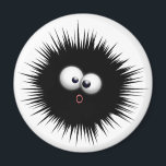 Cartoon Ink Splat Magneet<br><div class="desc">Funny Cartoon Ink Splat Amazed Face</div>