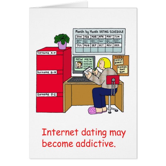 Cartoon internetadvies voor haar (Voorkant)