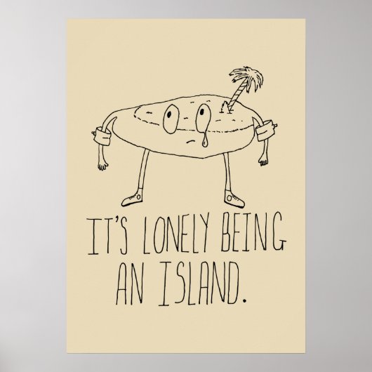 Cartoon Island Poster (Voorkant)