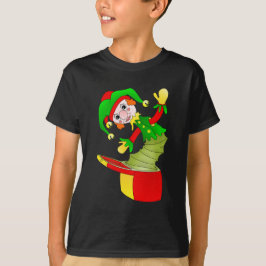 Cartoon Jack in de doos kussen T-shirt