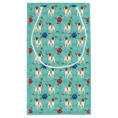 Cartoon Jack Russell Terrier Klein Cadeauzakje (Achterkant)