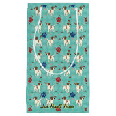 Cartoon Jack Russell Terrier Klein Cadeauzakje (Voorkant)