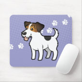 Cartoon Jack Russell Terrier Muismat (Met muis)