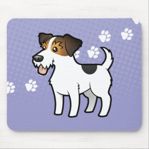 Cartoon Jack Russell Terrier Muismat