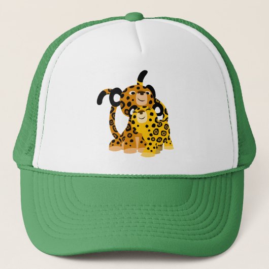 Cartoon Jaguars in Love Pet (Voorkant)