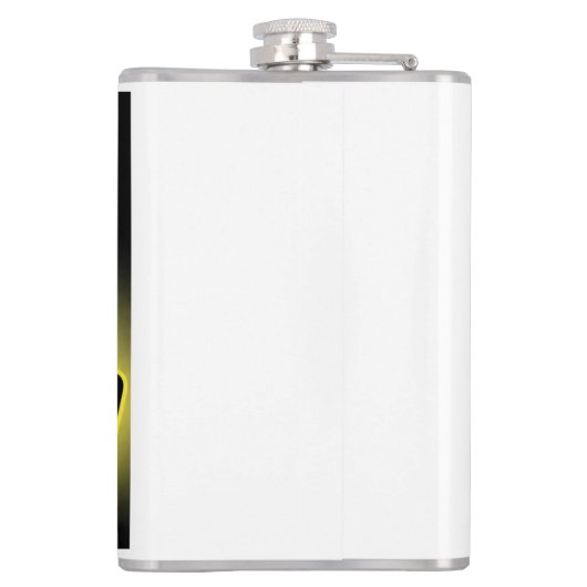 Cartoon Johnny Bravo–Style Character Heupfles (Achterkant)