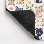 Cartoon Jungle Cats Muismat (Hoek)