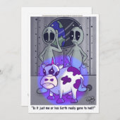 Cartoon Kaart (Voorkant / Achterkant)