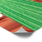 Cartoon Kaart van Arizona Poster (Hoek)