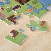 Cartoon Kaart van Europa Legpuzzel (Zijkant)