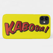 Cartoon Kaboom! Splat Case-Mate iPhone Case (Achterkant (horizontaal))