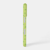 Cartoon kabouter in een gouden pot met een pint iPhone 16 hoesje (Rechterkant)