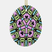 Cartoon Kaleidoscoop 02 Keramisch Ornament (Rechts)