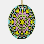 Cartoon Kaleidoscoop 05 Keramisch Ornament (Rechts)