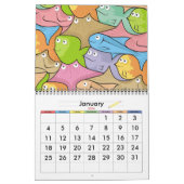 Cartoon Kalender (Jan 2026)