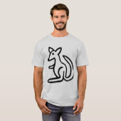 cartoon_kangaroo_j, t-shirt (Voorkant volledig)