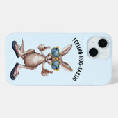 Cartoon Kangaroo Telefoonhoesje Case-Mate iPhone Case (Achterkant (horizontaal))