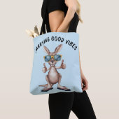 Cartoon Kangaroo Tote Bag (Dichtbij)