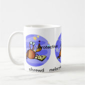  Cartoon kankerkrab verdraagt dierentuin Koffiemok (Links)