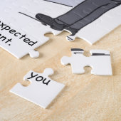 Cartoon Kantoor bankmanager Legpuzzel (Zijkant)