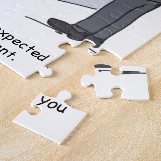 Cartoon Kantoor bankmanager Legpuzzel (Zijkant)