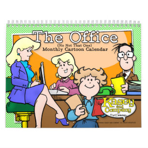 Cartoon Kantoor Kalender