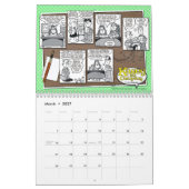 Cartoon Kantoor Kalender (Mar 2027)
