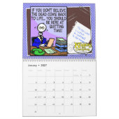 Cartoon Kantoor Kalender (Jan 2027)