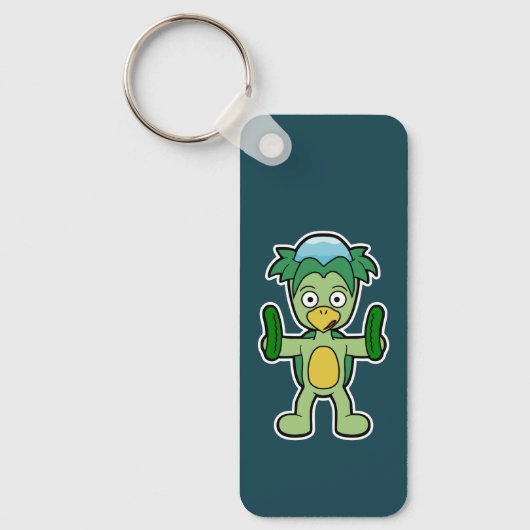 Cartoon Kappa Yokai Sleutelhanger (Voorkant)