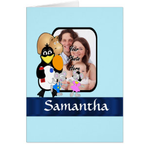 Cartoon karakter foto achtergrond