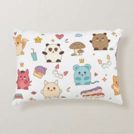 "Cartoon karakters" Accent Kussen