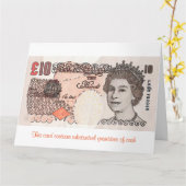 Cartoon Kasmiddelen 3 Kaart (Gele Bloem)