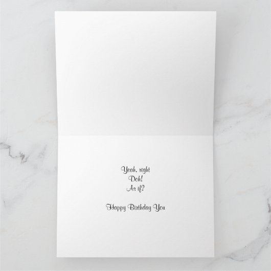 Cartoon Kasmiddelen 3 Kaart (Binnen)