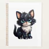 Cartoon kat illustratie planner (Voorkant)