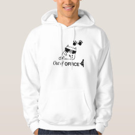 CARTOON KAT MANS EN VROUWS HOODIE