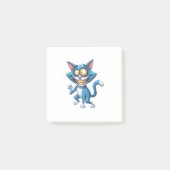 Cartoon Kat Post-it® Notes (Voorkant)