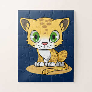 cartoon kat puzzel