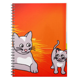 Cartoon Katten Notitieboek