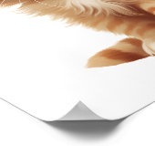 Cartoon kattenillustratie poster (Hoek)