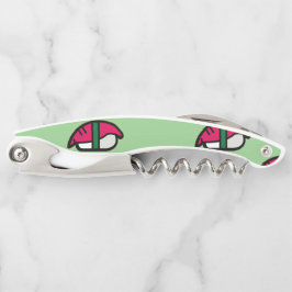 Cartoon Kawaii Sushi, Fish Rice & Seaweed Waiter Kurkentrekker